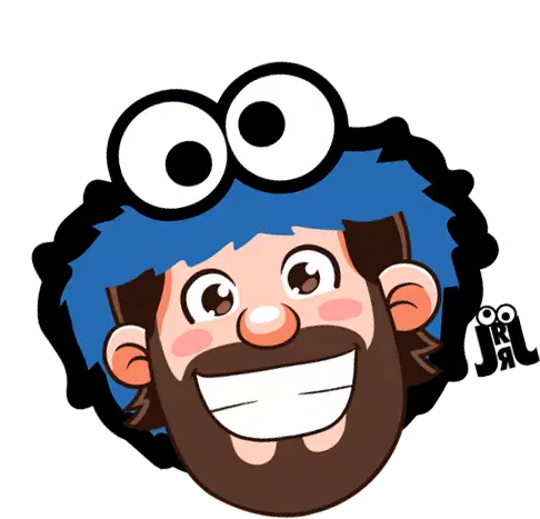 J Ricardo Rocha: Cookie Monster Style Cartoon