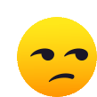 Dm4uz3 Foekoe Unamused Emoji Sticker