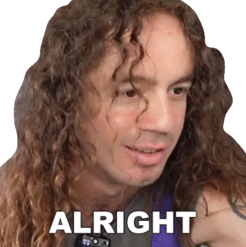 Alright Bradley Hall Reaction Sticker