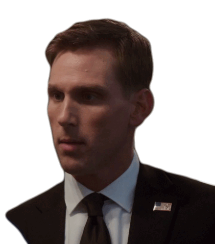 Man Shrugging with Meh Idk Expression Sticker
