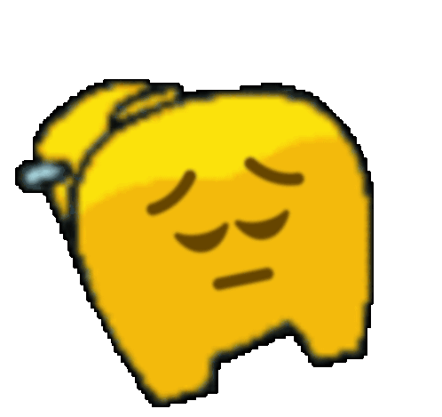 Sad Among Us Character Animated Sticker