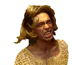 Brandon Rogers Screaming Funny Face Sticker