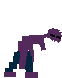 Michael Afton Death Pixel Art Sticker